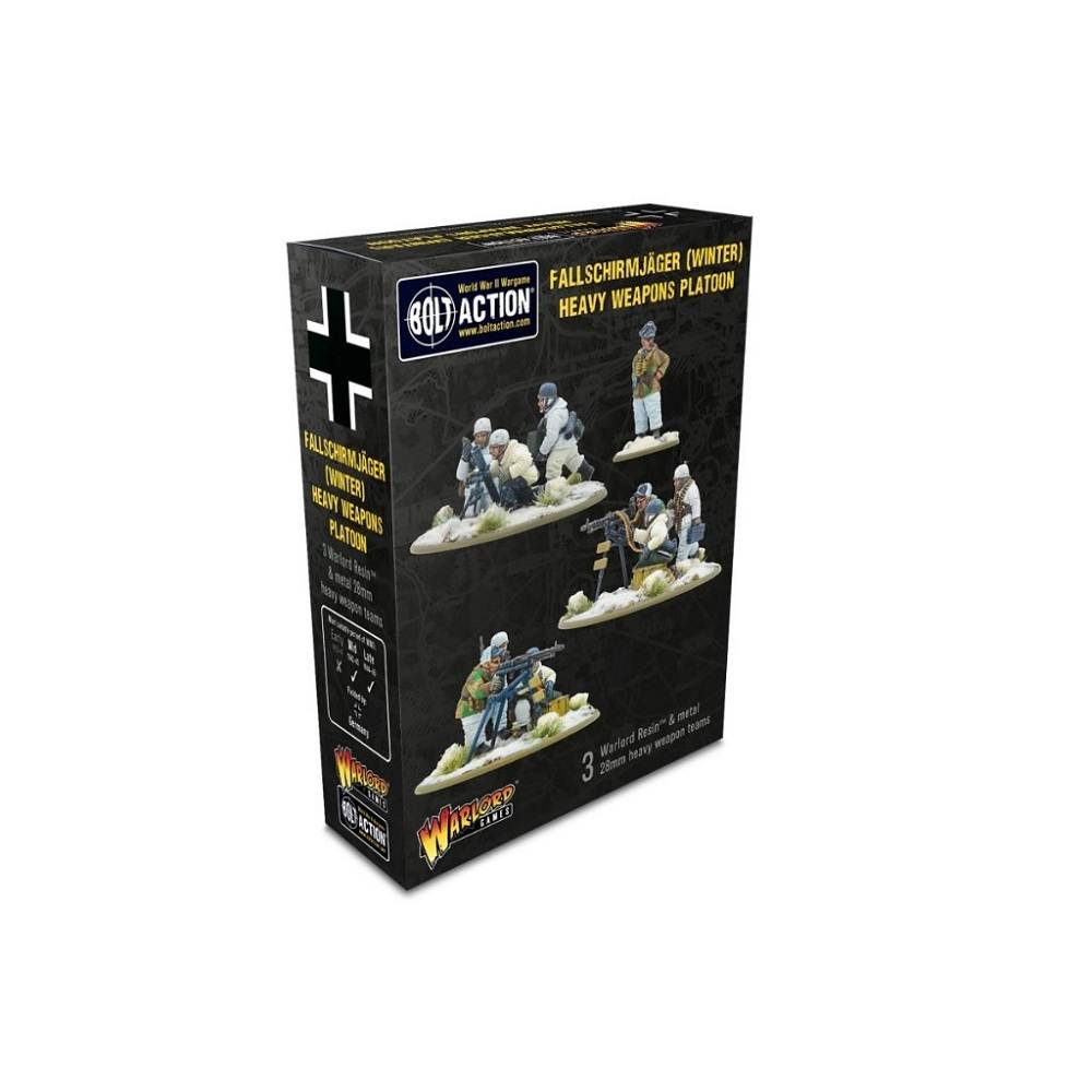 Bolt Action: Fallschirmjager Winter Heavy Weapons Platoon