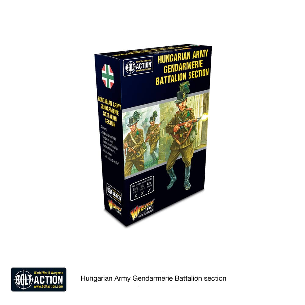 Bolt Action: Hungarian Army Gendarmerie Battalion Section