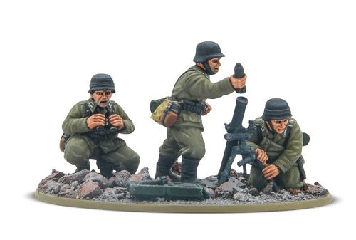 Bolt Action: German Veterans Infantry Medium Mortar Team