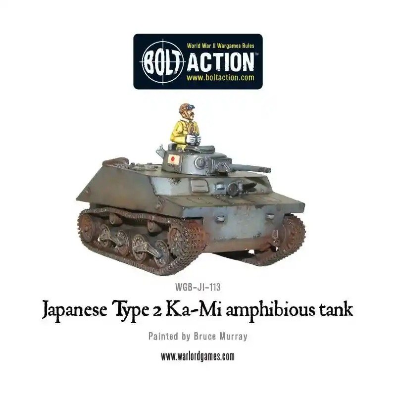 Bolt Action: Type 2 Ka-Mi Amphibious Tank