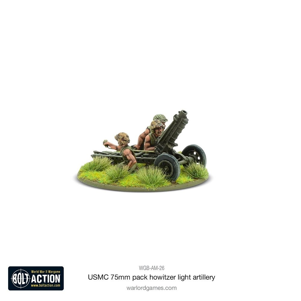 Bolt Action: 75mm Pack Howitzer Light Artillery