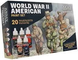 World War II American Paint Set