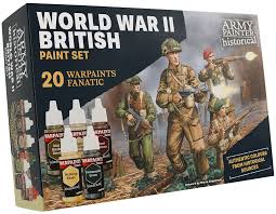 World War II British Paint Set