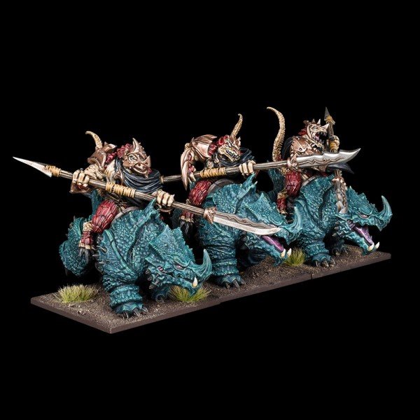 Kings Of War: Rhinosaur Cavalry Regiment