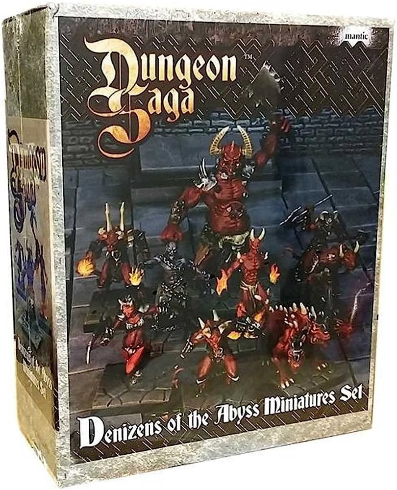 Dungeon Saga: Denizens Of The Abyss Miniature Set