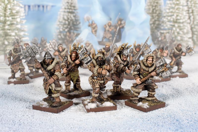 Kings Of War: Northern Alliance Clansmen Regiment