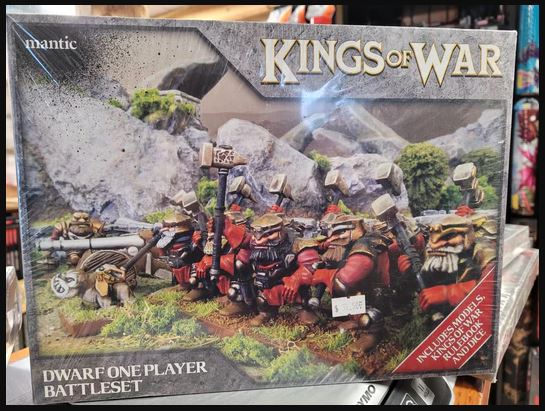 Kings OF War: Dwarf One Player Battleset