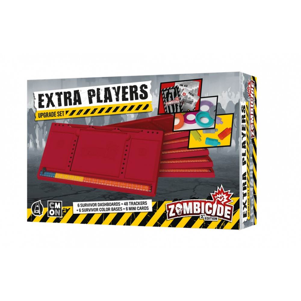 Zombicide 2nd Ed: Extra Players Upgrade Set