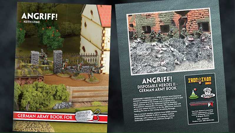 Angriff! Disposable Heroes II Germany Army Book