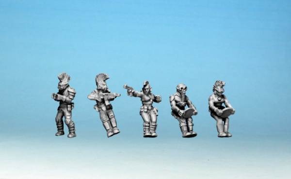 Friends of Gaslands: Punks (Drivers and Passengers)