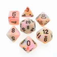 Festive Circus/Black (Polyhedral 7-Die Set)