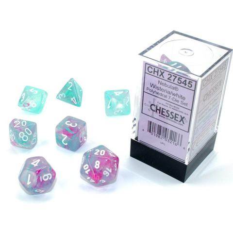 Nebula Wisteria/White (7 pc. Polyhedral Set)