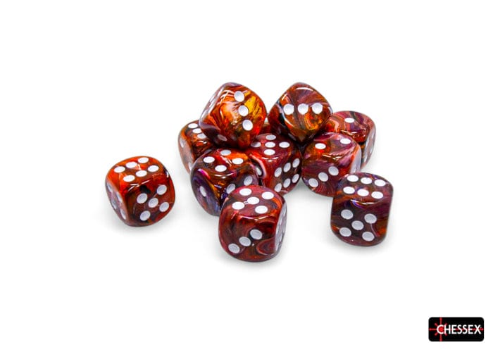 Festive Symphony/White (16mm D6 Bloock of 12)