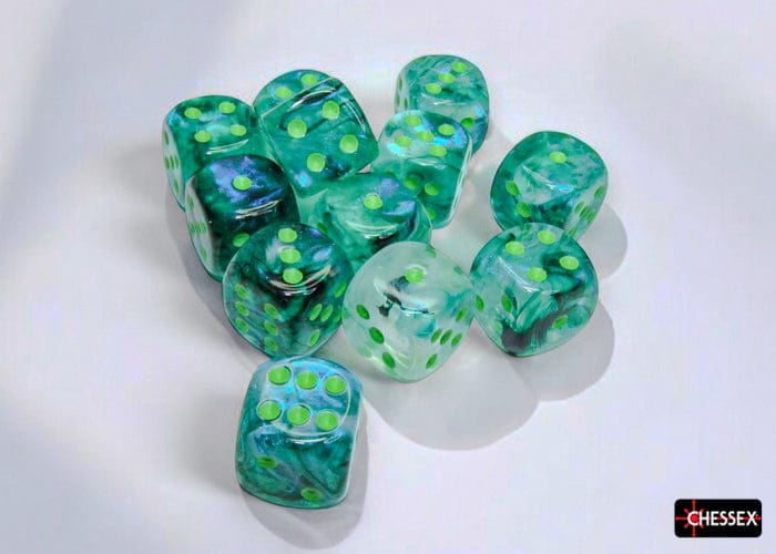 Borealis Kelp/Light Green (D6 Dice Block of 12)