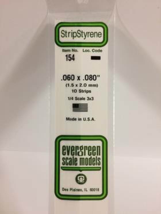 .060x.080-inch Plastic Strips