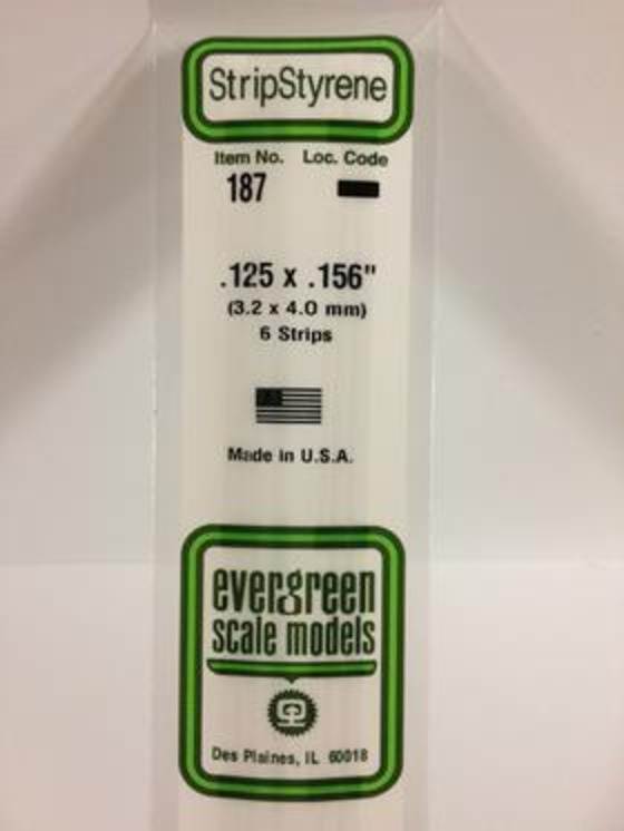 .125x.156-inch Plastic Strips