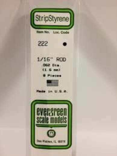 .062-inch Plastic Rods