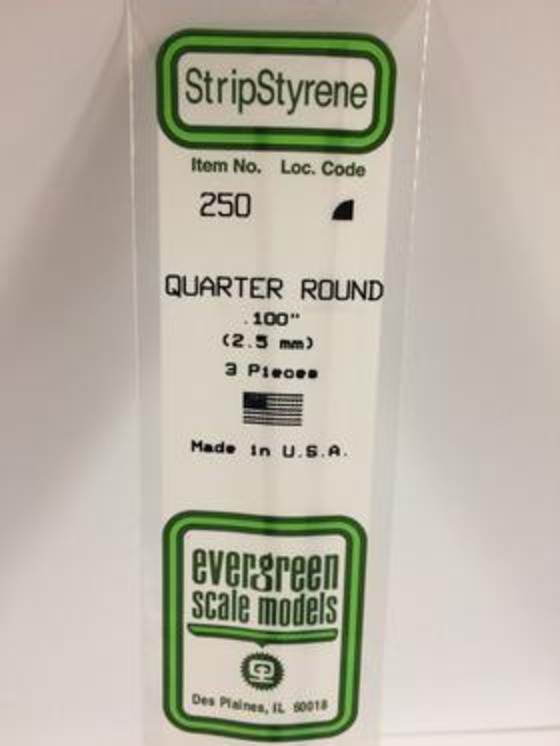 .100-inch Quarter Round