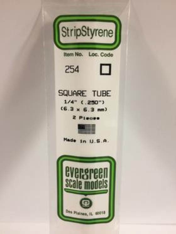 .250-inch Square Tube