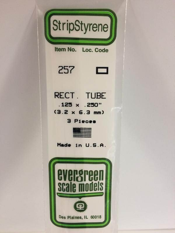.125x.250-inch Rectangular Tube