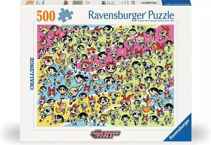 500 pc. Puzzle: Powerpuff Girls Challenge (U)