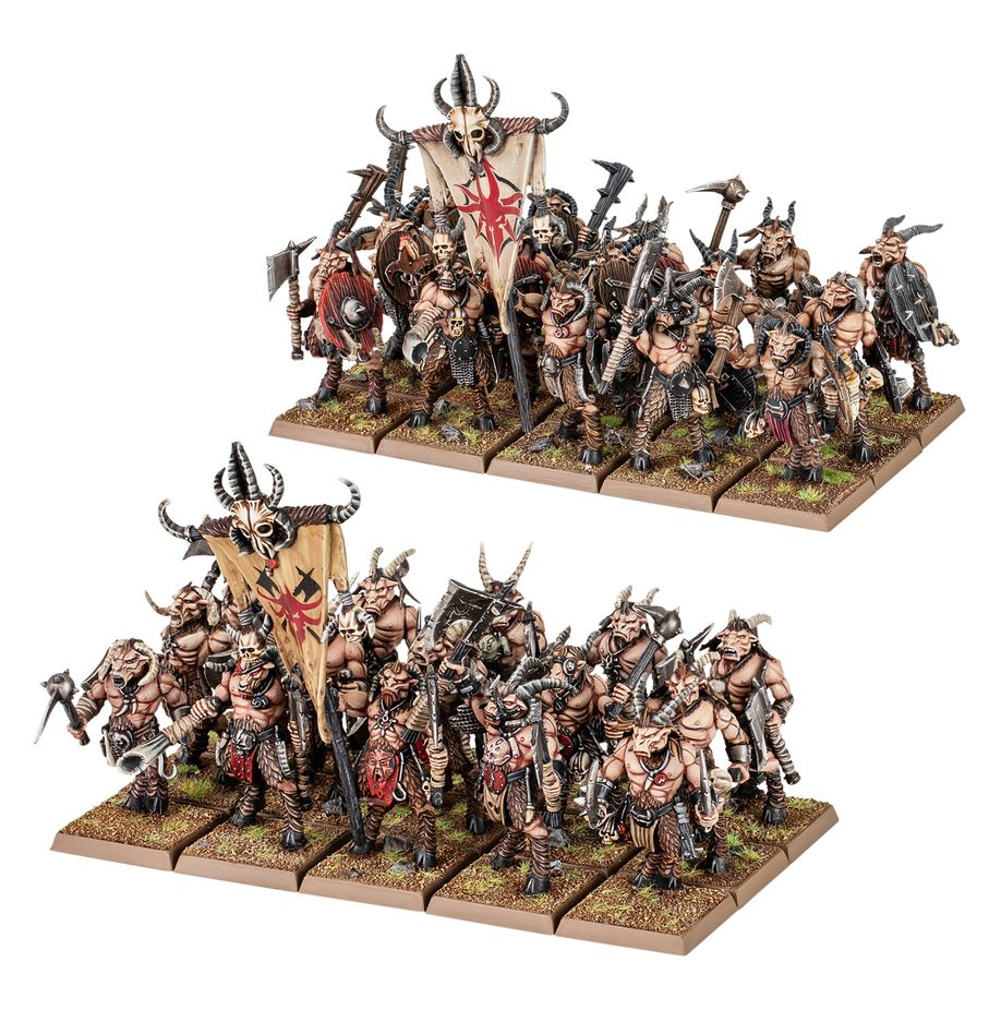 WH Old World: Beastmen Brayherds Gor Herd