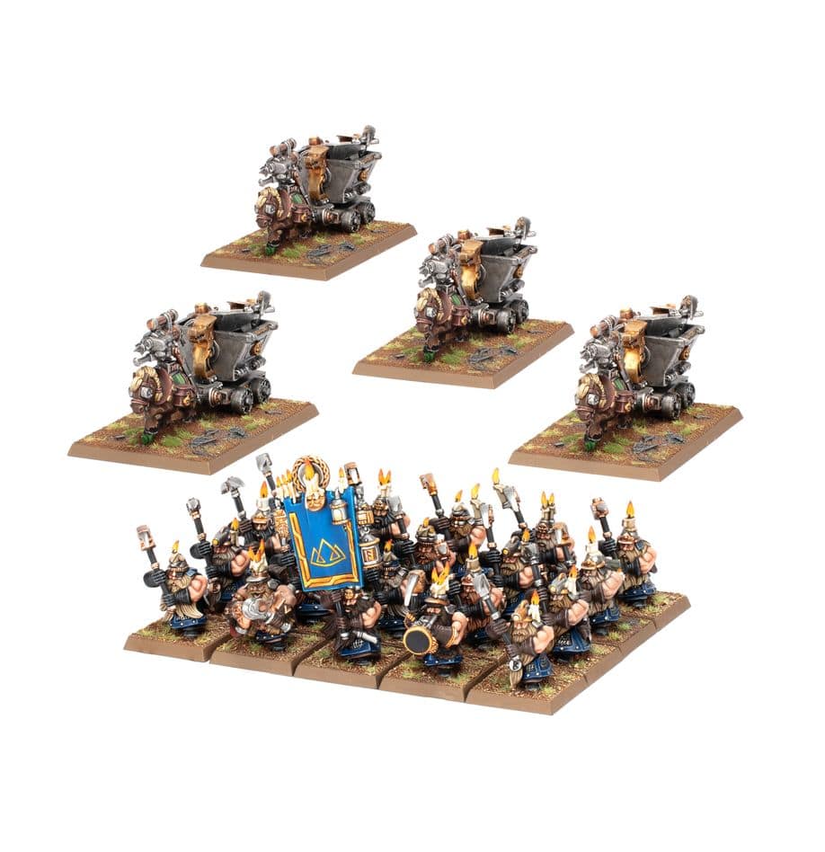 Dwarves: Dwarfen Mountain Holds Dwarf Miners