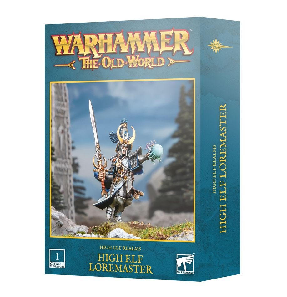 WH Old World: Wood Elf Realms High Elf Loremaster