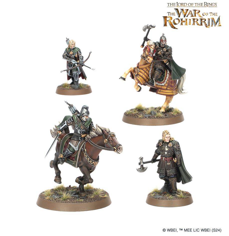 LotR WotR: Haleth & Hama, Princes of Rohan