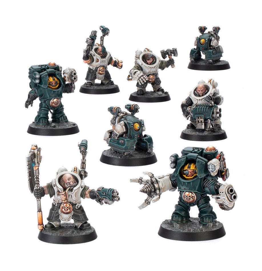 Necromunda: Ironhead Squat Charter Masters and Drill Masters