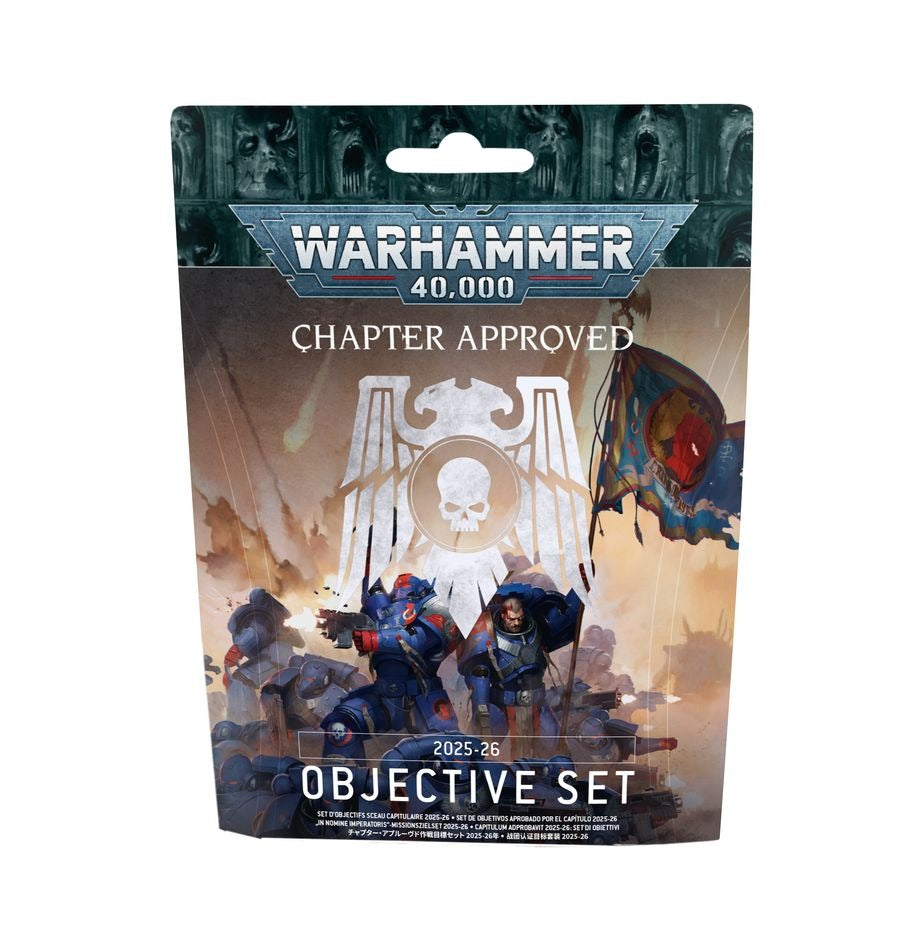 WH 40k 10th Ed. Chapter Approved 2025-2026 Objective Set