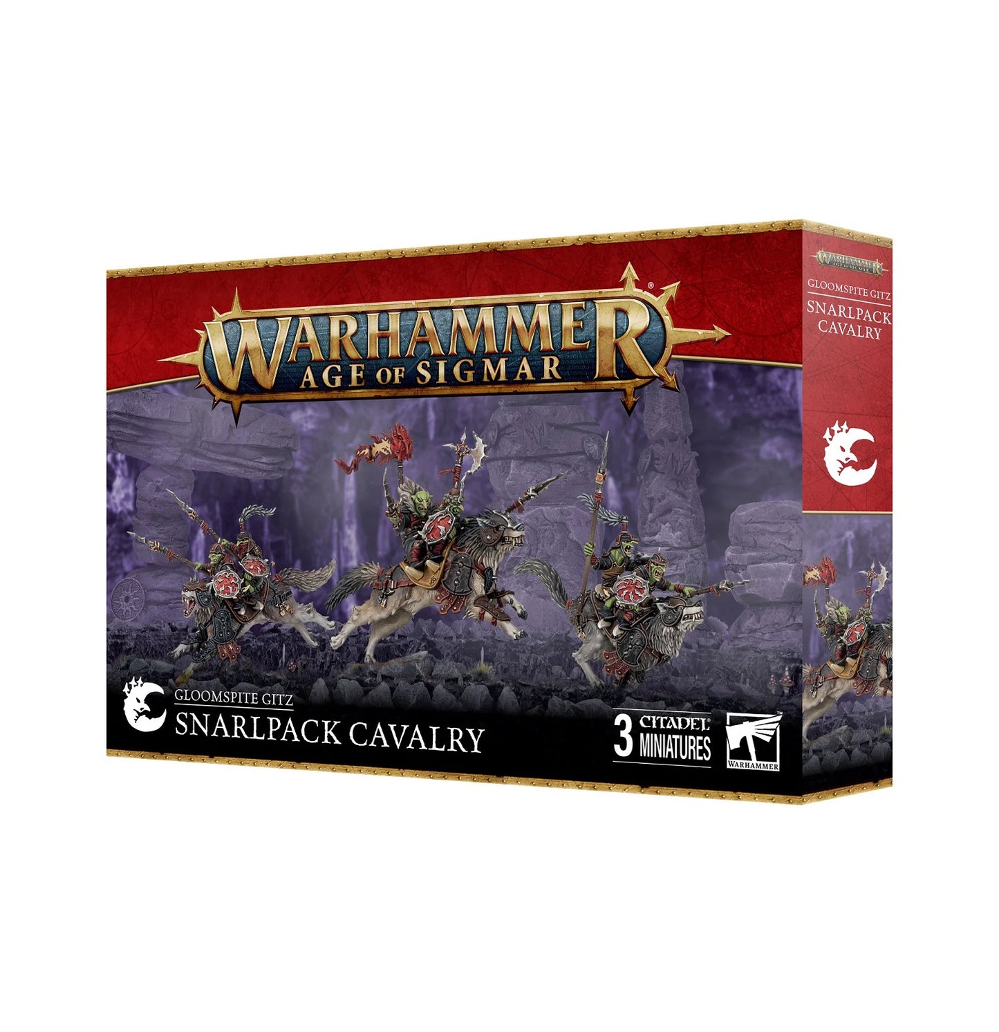 Warhammer AoS Gloomspite Glitz Snarlpack Cavalry