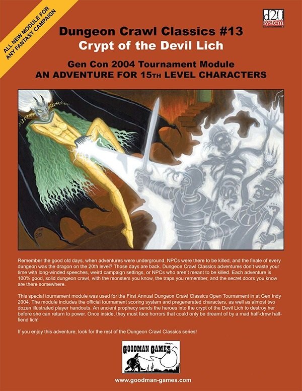 Crypt of the Devil Lich (DCC #13)