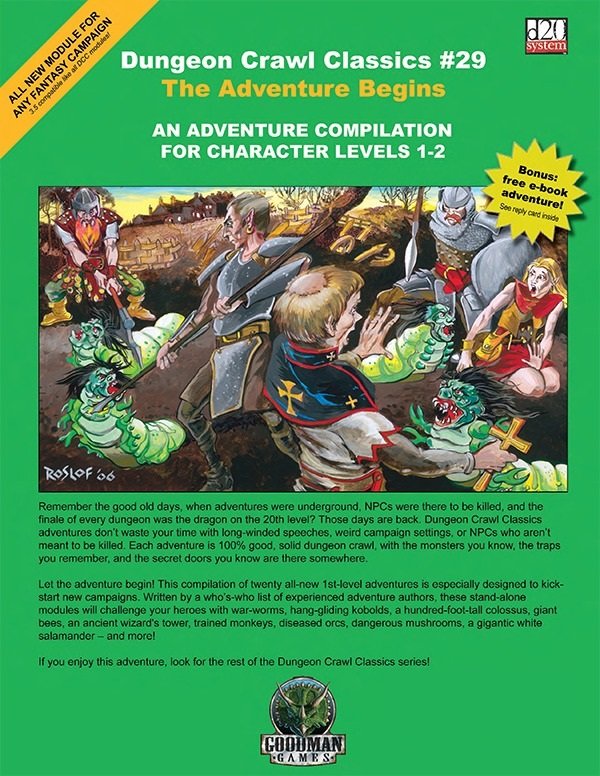 The Adventure Begins (DCC #29)