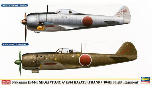 Nakajima Ki-44 II Shoki (Tojo) & Ki84 Hayate