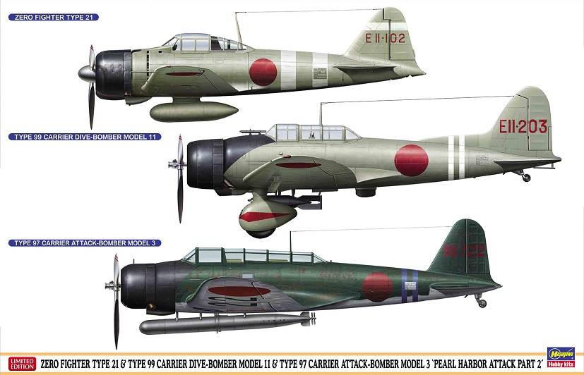 Zero Fighter Type 21 & Type 99