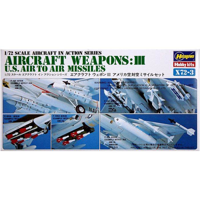 Aircraft Weapons III: US Air-To-Air Missiles