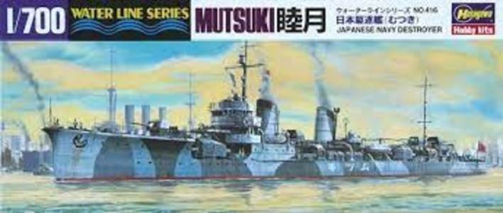 Mutsuki Japanese Navy Destroyer