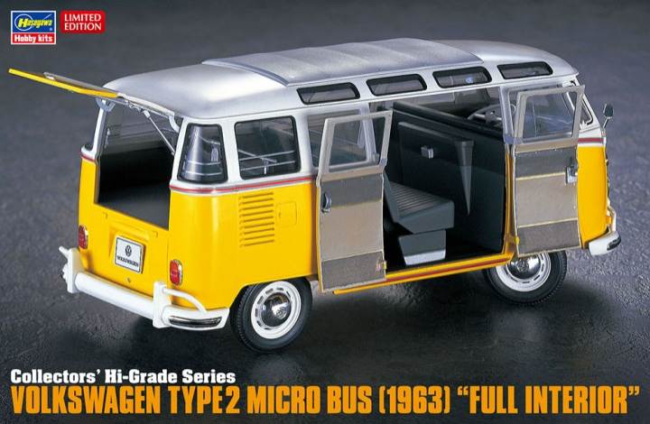Volkswagen Type 2 Micro Bus (1963) w/Full Interior
