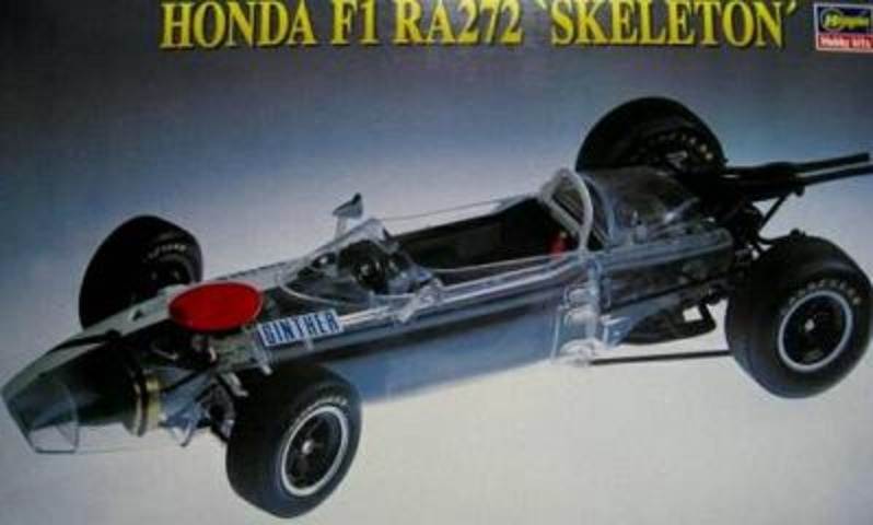 Honda F1 Ra272 skeleton