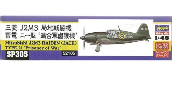 Mitsubishi J2M3 Raiden Jack Type 21 -Prisoner Of War-