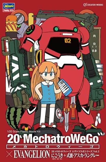 20 MechatroWeGo Evangelion Unit 02 Asuka