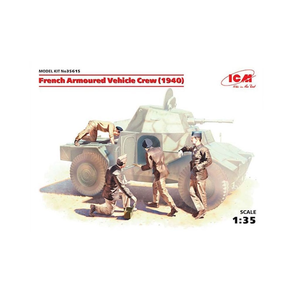 French Armoured Vehicle Crew (1940)