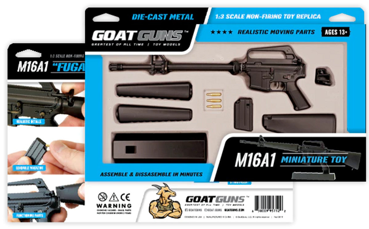 M16A1 Metal Diecast Assembly Model Kit