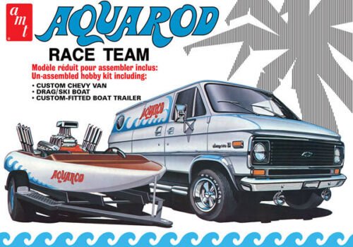 '75 Chevy Van w/ Trailer & Race Boat "Aquarod"