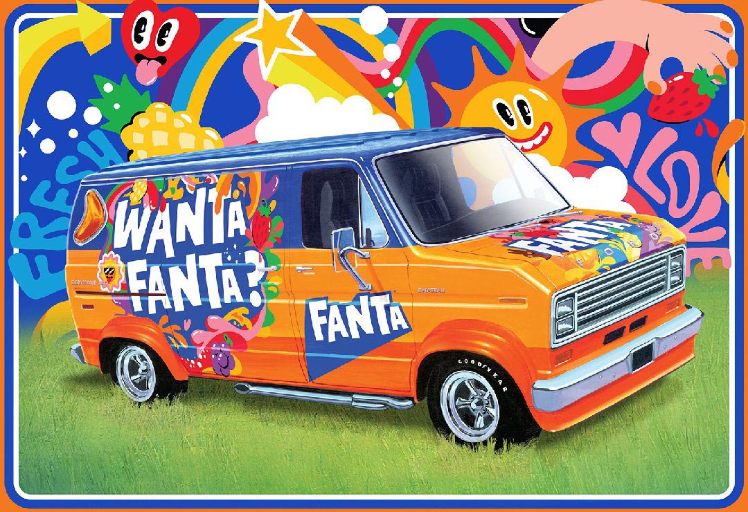 1977 Ford Custom Van Fanta