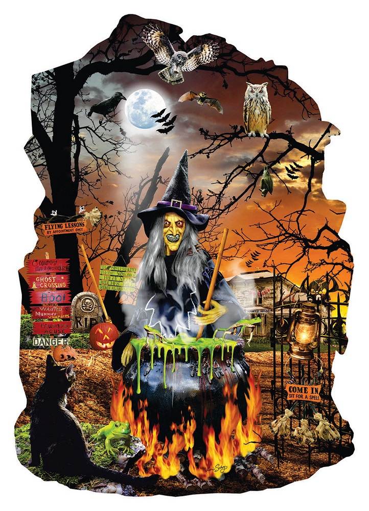 1000 Pc Puzzle: Witch's Brew
