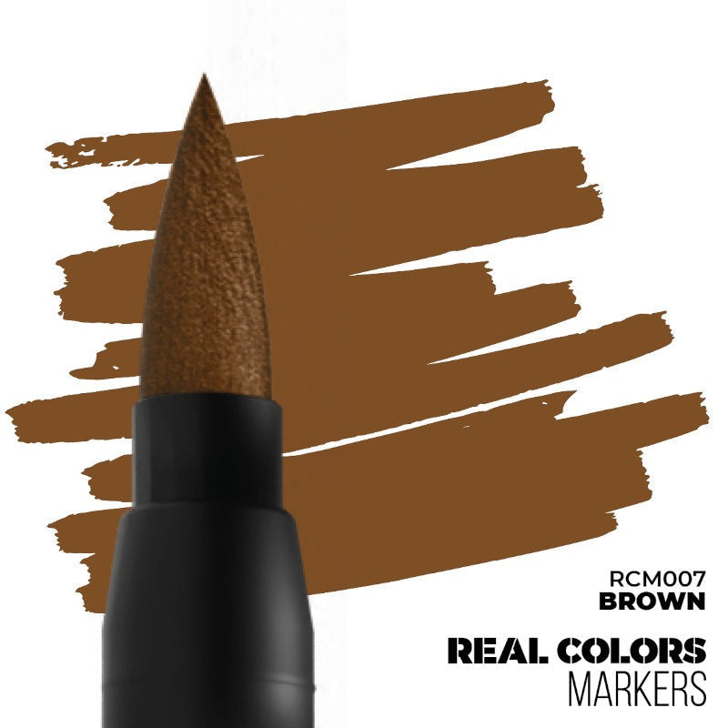 Real Color Markers: Brown
