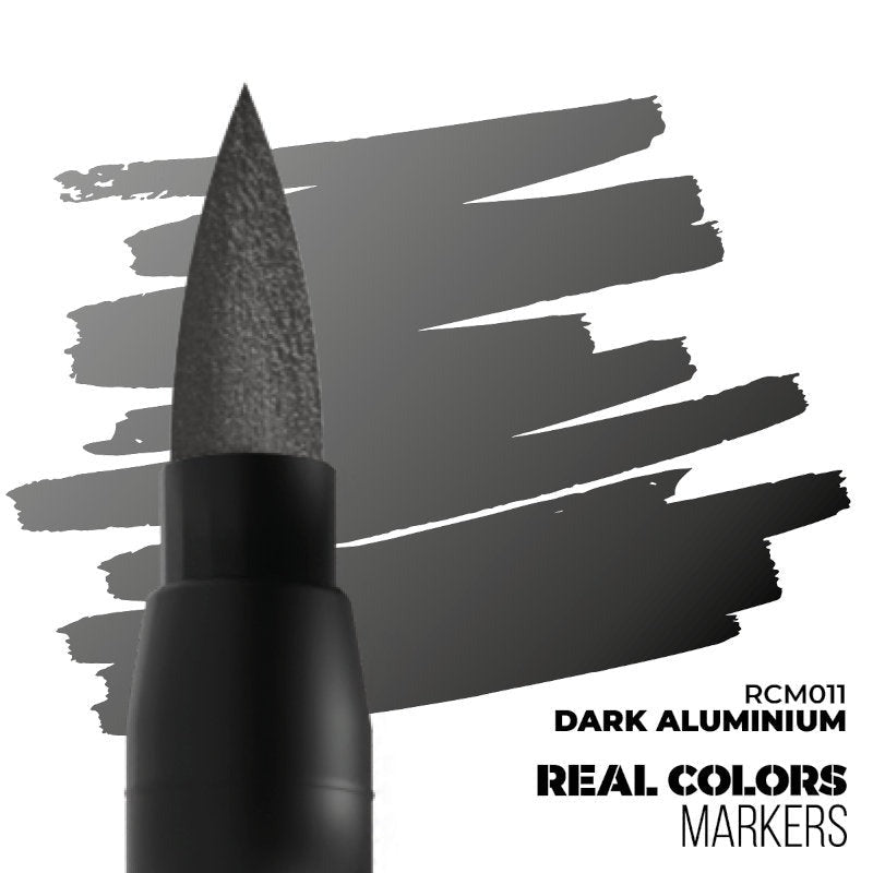 Real Color Markers: Dark Aluminium