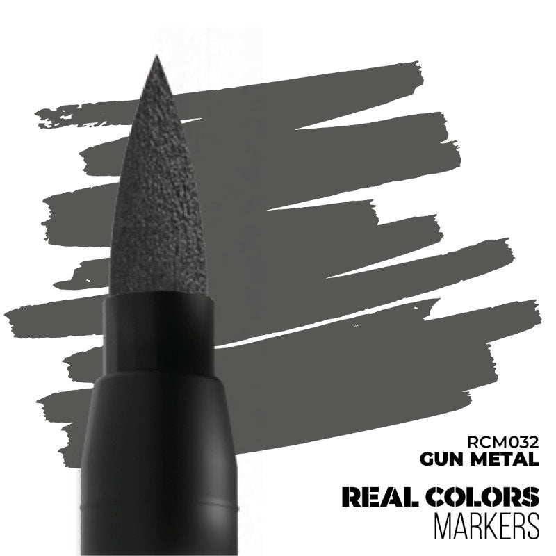 Real Color Markers: Gun Metal